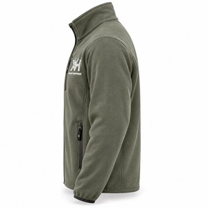 เสื้อแจ็คเก็ตขนแกะกันลมสำหรับล่าสัตว์ 320GSM รับผลิตตามสั่ง ขายส่ง - Product Image 3