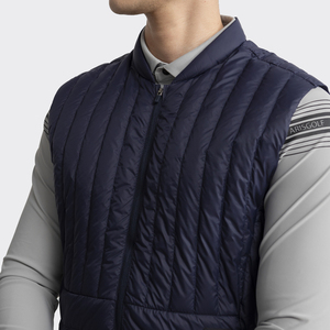 Chaqueta Bomber Impermeable y Ecológica para Hombre Aristino, Cuello Mao, Corte Regular, Invierno, Cierre de Cremallera, Tejido de Doble Capa - Product Image 5