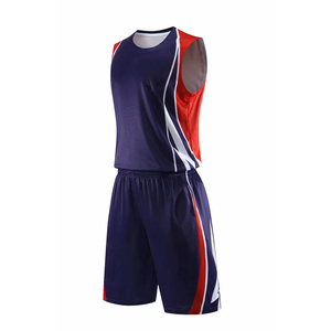 Diseño personalizado transpirable secado rápido reversible hombres ropa de baloncesto uniforme personalizado desgaste deportes baloncesto uniforme conjunto - Product Image 4