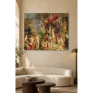 Fida Rubens Le banquet de Vénus avec les anges, impression sur toile - Product Image 4