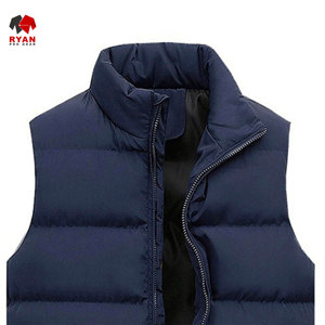 Chaleco Acolchado Impermeable Personalizado Ryan Pro Gear para Hombre con Tela de Lana Peinada, Transpirable y Antipilling, Opciones de Logotipo ODM - Product Image 3