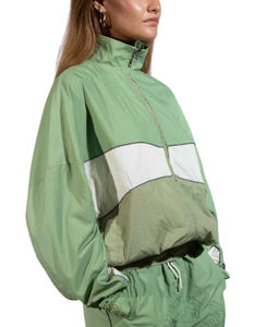 Chaqueta cortavientos impermeable de satén para mujer con cremallera cortavientos Paquete de nailon Able Active Wear chaqueta al aire libre para mujer chaqueta - Product Image 4