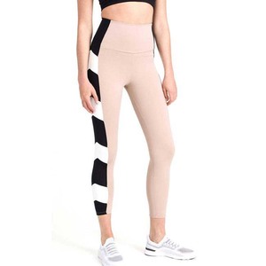 Women's Gym Fitness Sports High Quality Active Wear Yoga Pants100% Cotton Sublimation Embroidered Logo Seamless <b>Pockets</b> - Product Image 1