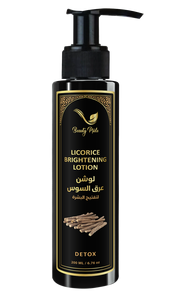 Loción Corporal Blanqueadora y Aclarante de Regaliz, Fórmula Rica en Detox, Hidratante Profunda, Nutritiva y Aclarante para la Piel - Product Image 1