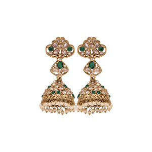 Conjunto de Gargantilla y collar AD inverso Floral tradicional Colección de joyas nupciales de diseñador para bodas Oro como material principal - Product Image 5