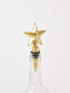 Unique Handcrafted Luxury Aluminum Nickel Plated Eco-Friendly Bottle Stopper for Premium <b>Home</b> <b>Bar</b> Collection - Product Image 3