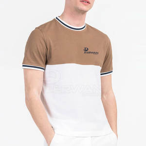 Vêtements d'été personnalisés pour hommes T-shirts en polyester/coton avec marque de distributeur et logo personnalisé - Product Image 6