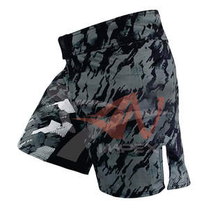 Pantalones cortos MMA de alta calidad para hombre, impresión por sublimación personalizada, peso ligero, último diseño, ropa de lucha para artes marciales - Product Image 1