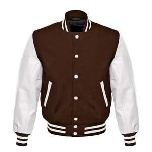 Streetwear décontracté de style universitaire de baseball haut de gamme blouson d'aviateur d'équipe sportive avec logo personnalisé OEM pour hommes - Product Image 5