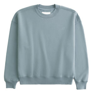 Men's Fleece <b>Crewneck</b> Sweatshirt Loose Fit Pullover Casual Long Sleeve Tops Custom OEM <b>Sweater</b> Knitted Knitwear Plus Size - Product Image 1