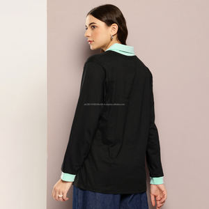 Polo Deportivo para Mujer, Transpirable y Antibacteriano, Diseño de Manga Corta de Poliéster para Equitación, Golf y Tenis - Product Image 2