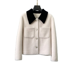 Chaqueta Elegante de Poliéster para Mujer, Estilo Vintage de Última Moda 2025, Cierre de un Solo Botón, Transpirable y Antiarrugas, para Otoño e Invierno - Product Image 2