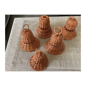 Premium Quality Rattan <b>Bells</b> for Christmas Decorations - Ideal for Bulk Orders, Natural and Sustainable From 99 Gold Data - Product Image 5