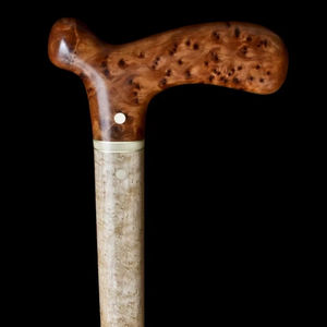 ABSORBERS Canne en bois réglable à prix réduit avec nœuds multiples Bâton de marche en bois solide pour les aînés par Standard International - Product Image 1