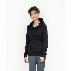 2025 personnalisé 100% coton sweats à capuche pour femmes vêtements d'hiver respirants avec col à capuche Logo avant fabriqué au Pakistan en gros - Product Image 2