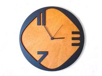 Jam Dinding Modern Potongan Laser Templat Vektor Kayu Modern Potongan Laser Glow Forge File Dekorasi Dekoratif Interior Nautica