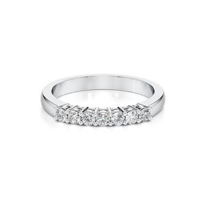 Band of Rose <b>Gold</b> Diamonds <b>Rings</b> by Stonewels, Featuring a Continuous Band of Scintillating Original Diamonds - Product Image 5