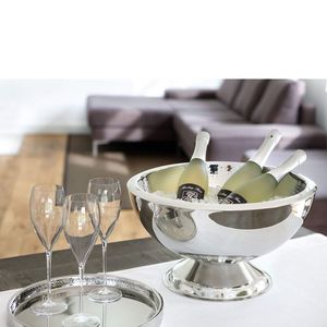 Enfriador de vino de acero inoxidable, Cubo de champán con mango medio, bañera de bebida de Metal para Bar, fiesta - Product Image 3
