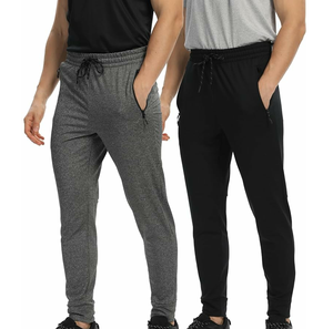 Pantalon de survêtement respirant personnalisé pour hommes avec poches latérales Pantalon de survêtement slim pour hommes - Product Image 5