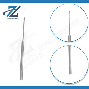 Manuel de haute qualité pour instruments chirurgicaux en acier inoxydable réutilisables à tige droite et à pointe acérée de 140 mm de long pour usage général - Product Image 3