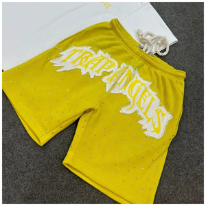 Short à paillettes strass Design taille haute Style tendance Mode OEM Disponible en vrac - Product Image 3