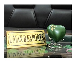 Metal Made Cremation Urn Elegant Design <b>Funeral</b> <b>Supplies</b> Memorial Human Ashes Urns For Burial Services At Cheap Low Price - Product Image 6