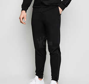 Conjunto de chándal de invierno para hombre con logotipo personalizado 2025, pantalones de chándal con capucha transpirables, Material de algodón 100% para entrenamiento de gimnasia, ropa para trotar - Product Image 2