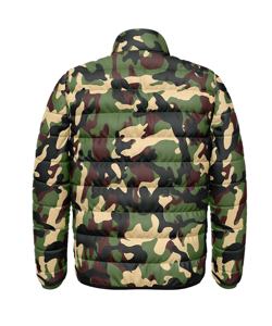 Veste matelassée à col montant pour hommes pour l'hiver meilleure qualité bon marché OEM Service personnalisé fabrication design vente en gros pour hommes - Product Image 4