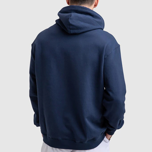 Vente en gros Streetwear uni pour hommes sweats à capuche logo personnalisé sweats à capuche surdimensionnés en coton lourd - Product Image 6