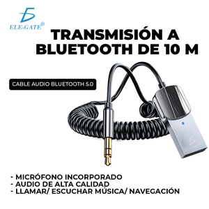 Adattatore Bluetooth 5.4 2-in-1 in Materiale PC con Porta AUX e Trasmettitore FM, Funzioni Stereo Amplificatore DSP e Vivavoce per Telefono - Product Image 6