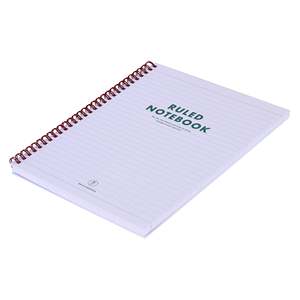Note di primavera 4 confezioni grazioso quaderno a righe rilegato a spirale 100 pagine Offset carta a fogli mobili A5 A6 B5 rubrica per uso scolastico