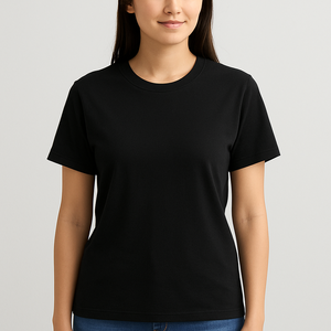 Camiseta de gran tamaño de moda para mujer, ropa de calle, estilo de moda, logotipo personalizado, 100% de algodón con estampado camisetas lisas, ropa cómoda de uso diario - Product Image 5