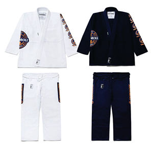 Uniforme de Judo para hombre de mejor diseño, ajuste cómodo, transpirable, conjuntos de Kimono BJJ, 100% algodón para entrenamiento de artes marciales, servicio OEM - Product Image 6