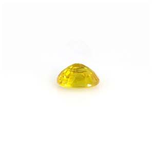 Zafiro <span class=keywords><strong>Amarillo</strong></span> Natural de 4 Quilates, Corte Esmeralda, <span class=keywords><strong>Topacio</strong></span> con Tonos Azules, Marrones y Rojos - Product Image 3