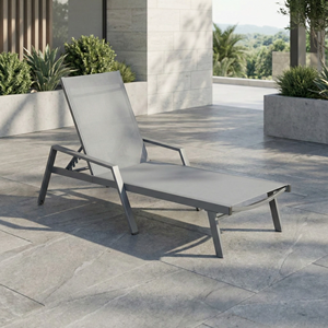 Canapé-lit pliant Chaise longue de patio réglable Chaise longue de piscine Chaise longue de jardin inclinable pour le patio et la relaxation en plein air - Product Image 5