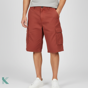 กางเกงขาสั้นผ้าฝ้ายทอฝ้าย97% 3% สแปนเด็กซ์กางเกงขาสั้นเกรดพรีเมี่ยมระบายอากาศได้ - Product Image 2