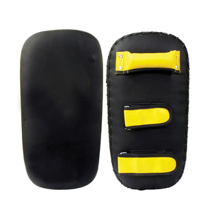 Coussin de frappe Muay Thai, coussin de frappe thaïlandais, coussin de frappe incurvé pour les bras, boxe, MMA, bouclier de frappe, mitaines, logo personnalisé, cuir PU, service OEM - Product Image 6