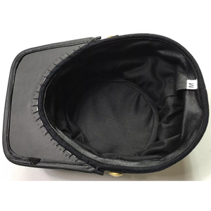 Fourrage Kepi Jaune avec Broderie Antique Vente en Ligne Bummers Casquettes Antiques Fabrique - Product Image 4