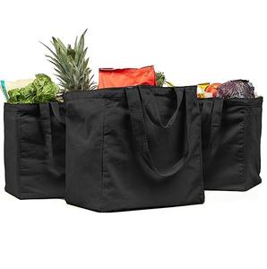 Sac de vente chaude personnalisé grand sac fourre-tout fournisseur en gros conception personnalisée de haute qualité toile coton grande taille multi sacs fourre-tout - Product Image 4