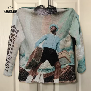 2024 New Collection OEM Custom Men's Winter Streetwear 100% Cotton Heavyweight <b>Hip</b> Hop Cropped Casual Hoodie - Product Image 3