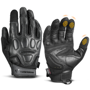 Guantes de moto de carreras unisex de alto rendimiento con protector de nudillos a prueba de golpes, transpirables, para uso deportivo al aire libre - Product Image 1