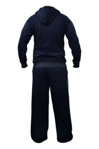 Original 100% algodón polar hombres chándal Logo 2 piezas conjunto transpirable Joggers peso pesado al aire libre chándal para hombres - Product Image 5