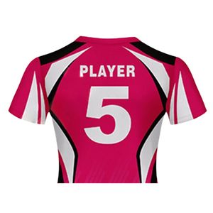 ชุดยูนิฟอร์มวอลเลย์บอลพิมพ์ลายแบบซับลิเมชั่นสำหรับผู้หญิง ไซส์ผู้ใหญ่ / ผลิตจากวัสดุโพลีเอสเตอร์ 100% - Product Image 5