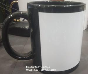 Taza de cerámica ecológica con superficie de sublimación suave - Product Image 1