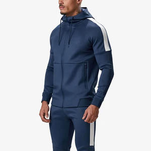 Survêtements d'hiver pour hommes tendance - Logo personnalisé OEM, 100% coton molletonné respirant, couleurs et tailles personnalisées - Product Image 2
