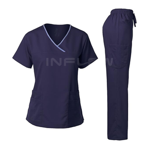 Respirant OEM ODM vêtements médicaux uniforme d'hôpital médecins infirmières hommes femmes soins infirmiers gommage uniforme vêtements d'hôpital - Product Image 3
