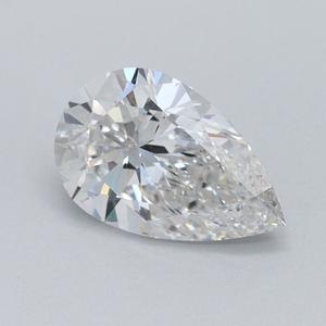 IGI 1.02 Ct poire coupe laboratoire cultivé blanc diamant VS2 clarté pour la fabrication de bijoux émeraude et ovale en vrac calibré F VS2 - Product Image 1