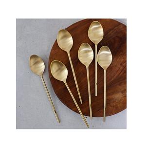 Ensemble de cuillères en laiton de qualité supérieure pour la maison, l'hôtel, la cuisine et la table, vaisselle, cuillère, utilisation en fête, emballage personnalisé, vente en gros - Product Image 5