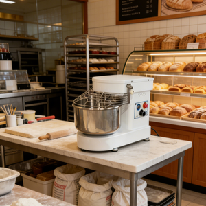 Amasadora <span class=keywords><strong>Espiral</strong></span> HM-7 de 7L y 3KG - Nuevo Modelo de Alta Eficiencia para Repostería Casera y Pequeños Cafeterías - Product Image 1