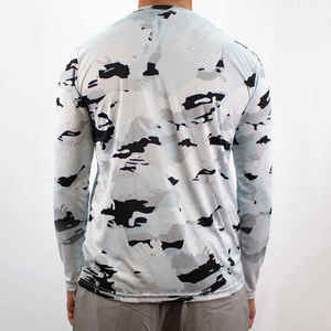 เสื้อตกปลาแขนยาวของผู้ชายเสื้อโพลีเอสเตอร์100% ระบายอากาศได้ดีแห้งเร็ว2025ชุดกีฬากลางแจ้ง UPF 50 - Product Image 4